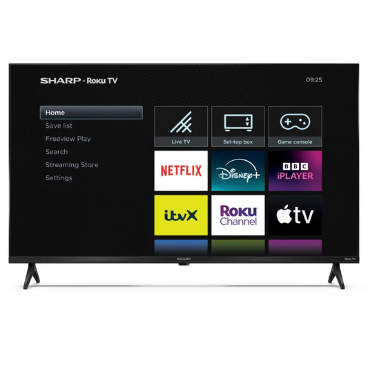 Sharp 40HD2025K 40" Full HD Smart LED TV Grade A Preowned Collection Only