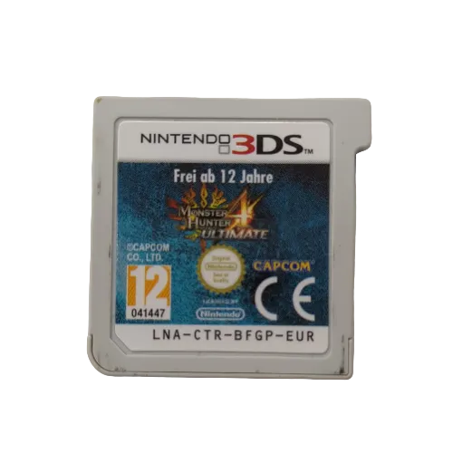 3DS - Monster Hunter 4: Ultimate (12) Unboxed Preowned