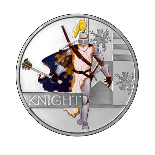The Perth Mint Australia Great Warriors Knight Boxed Preowned