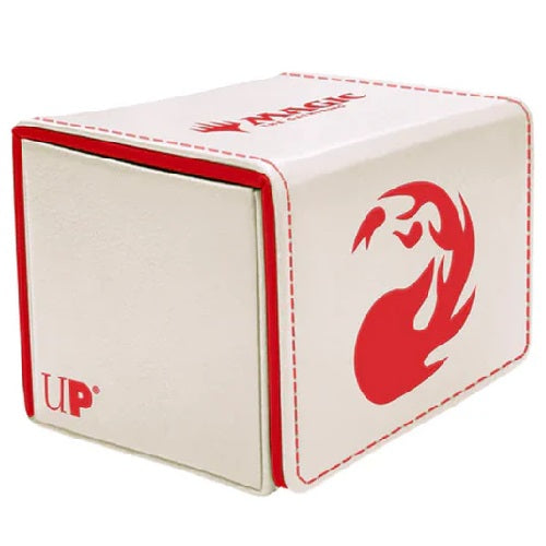 White card deck box with red accents and 'UP' logo on a white background
