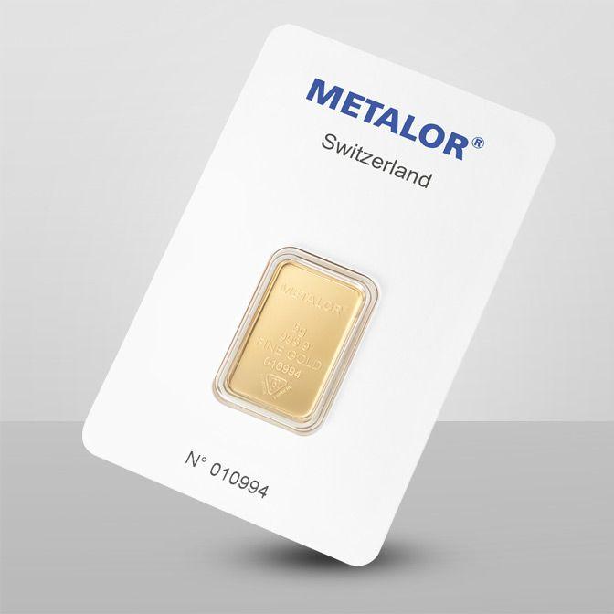 Metalor 5g Gold Bar