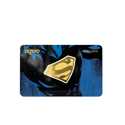 Superman's Emblem 0.1g Gold Coin