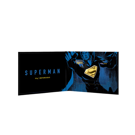 Superman's Emblem 0.1g Gold Coin