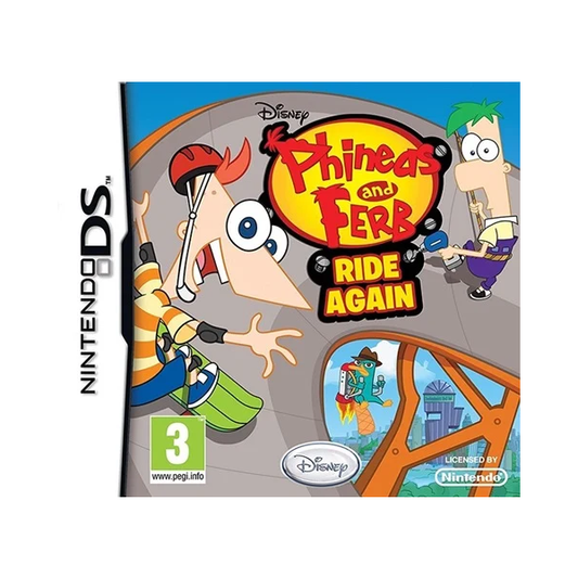 DS - Phineas & Ferb: Ride Again (3) Preowned