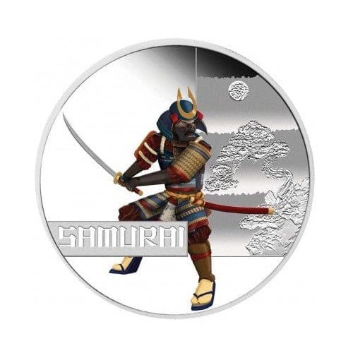 The Perth Mint Australia Great Warriors Samurai Boxed Preowned