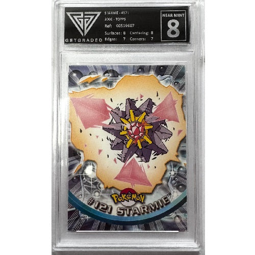 2000 Topps Starmie #121 Get Graded Near Mint 8 Preowned