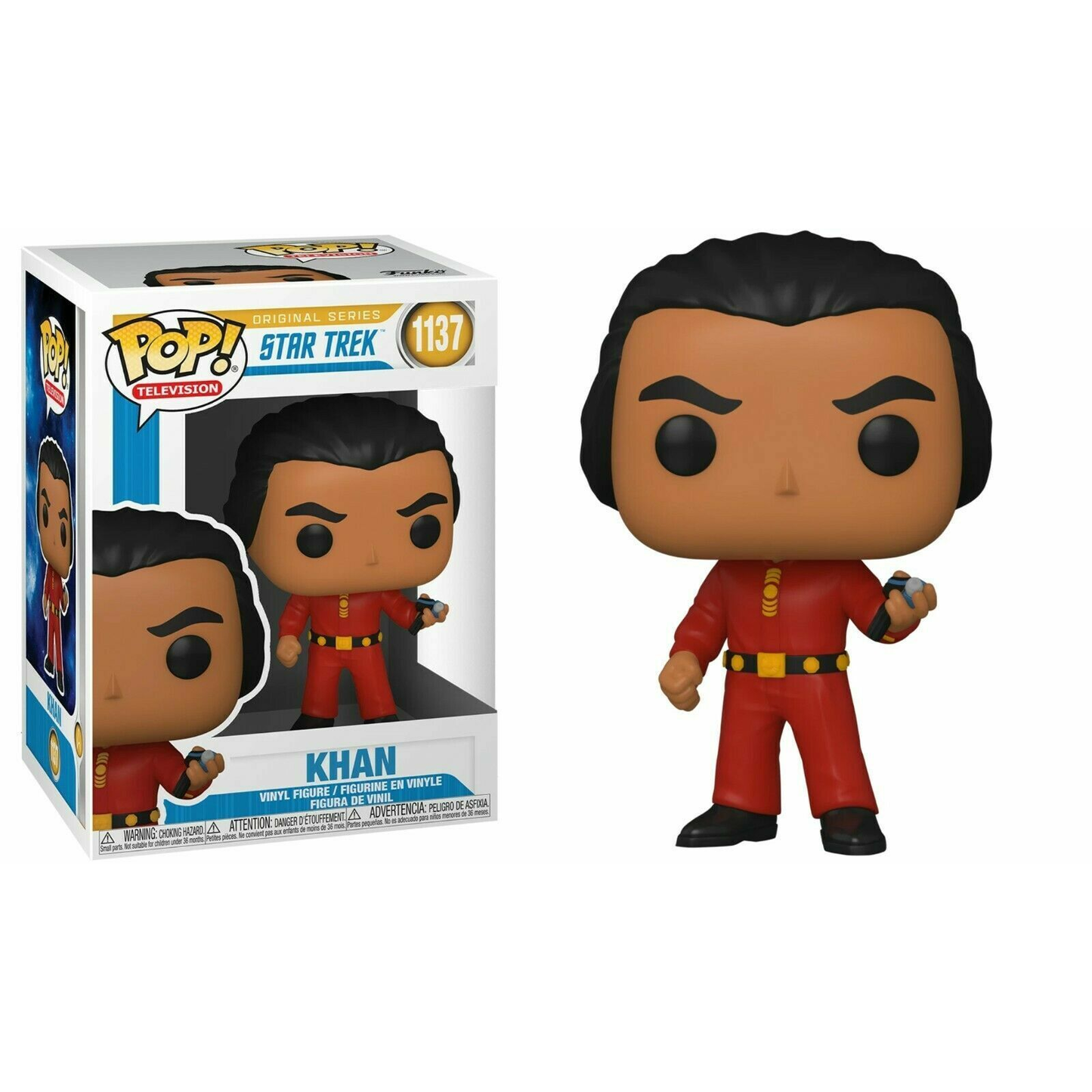 Funko Pop - Original Series Star Trek [1137] Khan Preowned