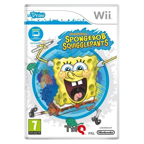 Wii - Spongebob Squigglepants (7) Preowned