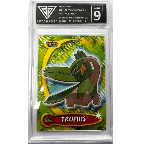 2004 Topps Adv Challenge Tropius #80 Get Graded Mint 9 Preowned