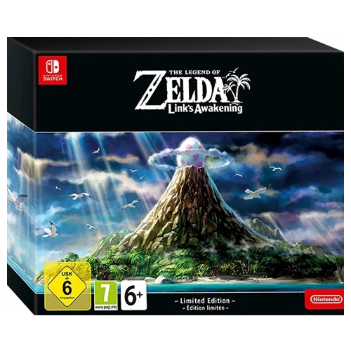 Switch - Legend of Zelda: Link's Awakening Limited Edition With Artbook & Steelbook (6+) Preowned