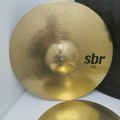 Sabian SBR Cymbal Package Including Ride Crash Hats and Gig Bag Preowned Collection Only