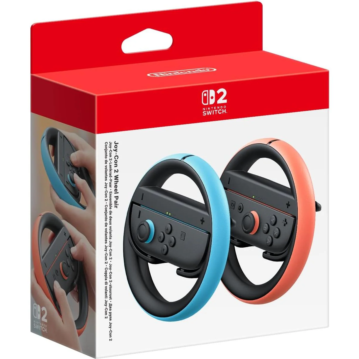 Nintendo Switch 2 Joy-Con 2 Wheel (Pair) Neon Grade B Preowned