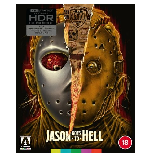4K Blu-Ray - Jason Goes To Hell Limited Edition (Arrow Video) (18) Preowned
