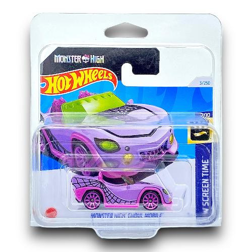 Hot Wheels HW Screen Time - Monster High Ghoul Mobile 2024 3/250 (3+) Preowned