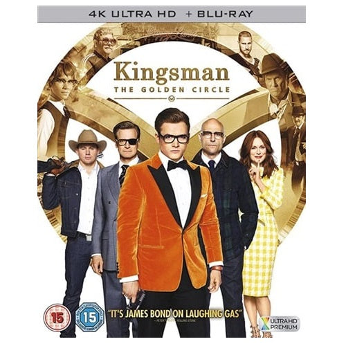 4K Blu-Ray - Kingsman The Golden Circle (15) Preowned