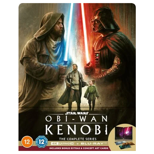 4K Blu-Ray - Star Wars: Obi-Wan Kenobi - Complete 4K UHD+BR Limited Ed. Steelbook Preowned