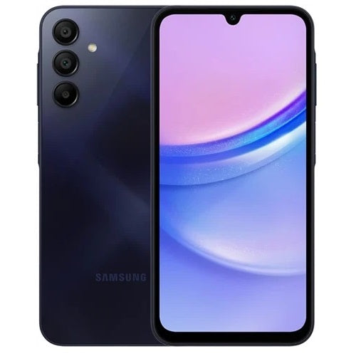 Samsung A15 4G 128GB Dual Sim Unlocked Blue Black Grade B Preowned