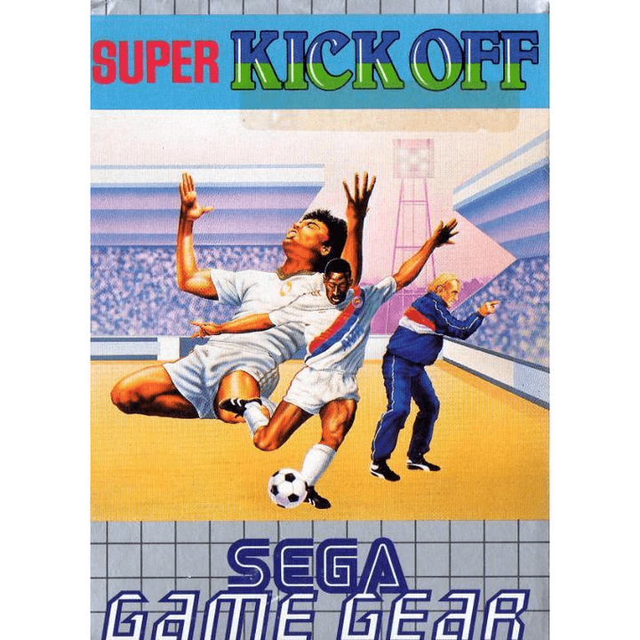 Sega Game Gear - Super Kick Off w/Manual Boxed Preowned