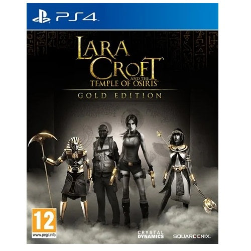 PS4 - Lara Croft and the Temple of Osiris Gold Edition Figurine & Artbook(No DLC) (12) Preowned