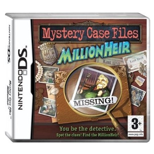DS - Mystery Case Files Millionheir (3+) Preowned