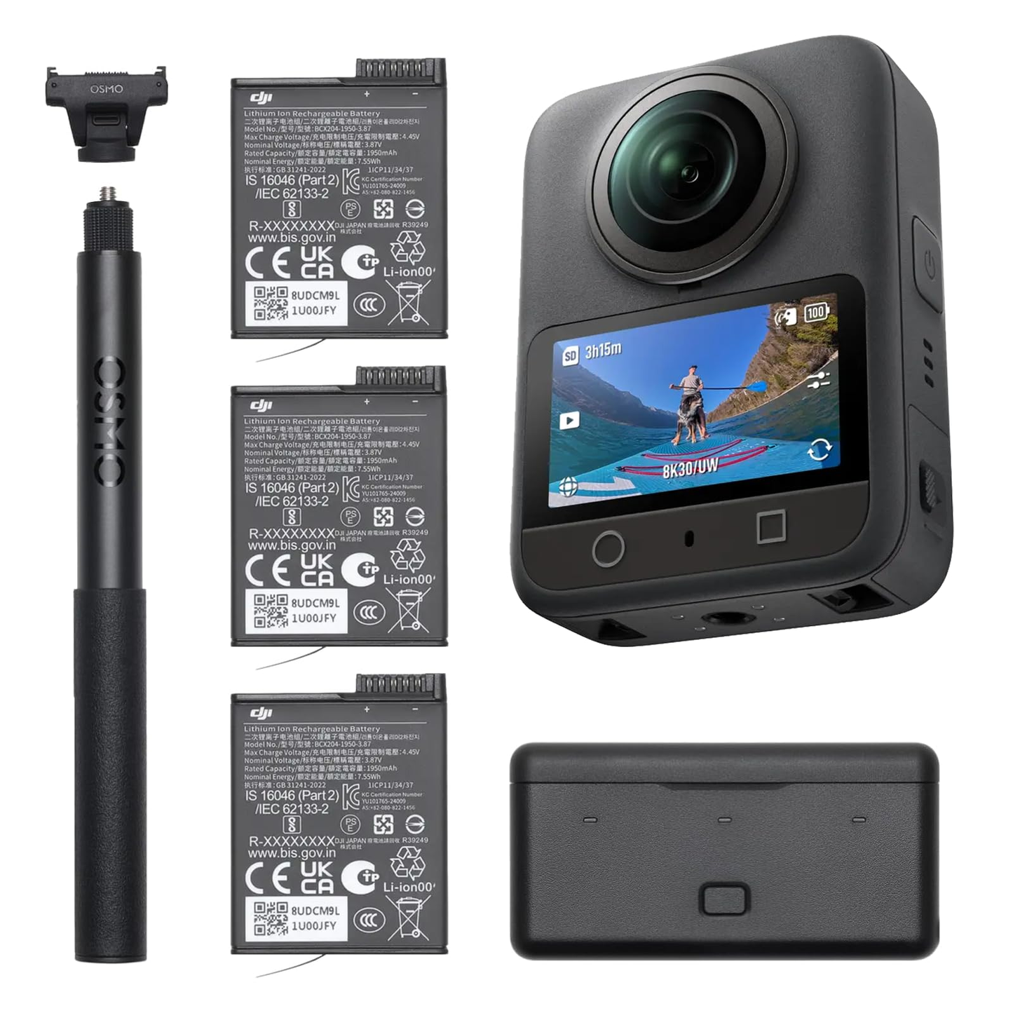 DJI Osmo 360 4K Adventure Combo Grade A Sealed Preowned