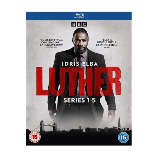 Blu-Ray Boxset - Luther - Series 1-5 (15) Preowned