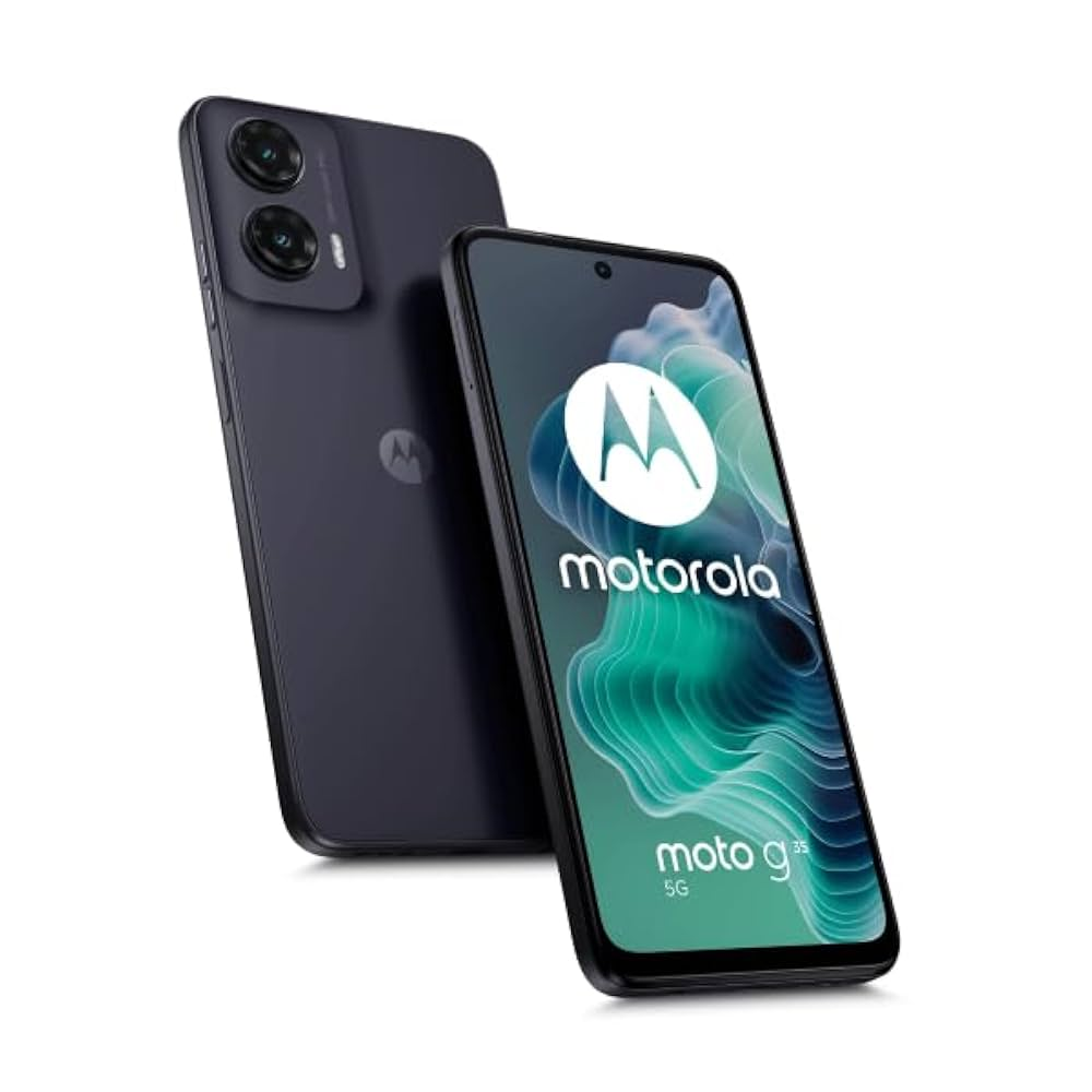 Motorola Moto G35 5G 128GB Dual Sim Unlocked Midnight Black Grade B Preowned