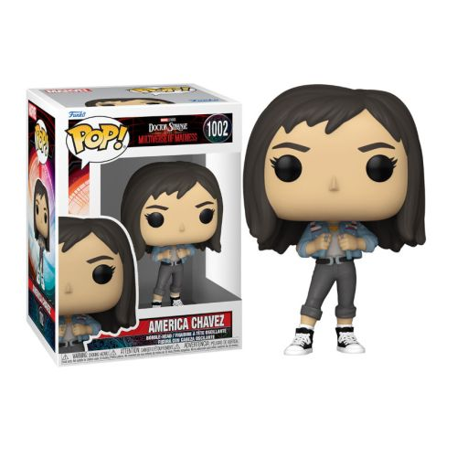 Funko Pop! - Doctor Strange In The Multiverse Of Madness [1002] America Chavez (3+) Preowned