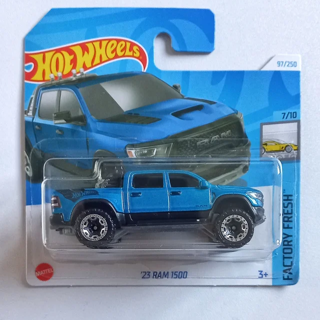 Hot-Wheels - '23 Ram 1500 Factory Fresh Blue Grade B Preowned