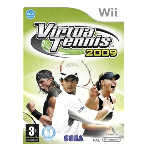 Wii - Virtua Tennis 2009 (3+) Preowned