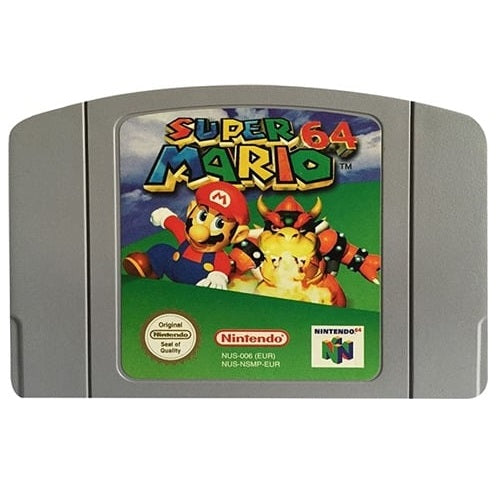 Nintendo 64 - Super Mario 64 (3) Unboxed Preowned