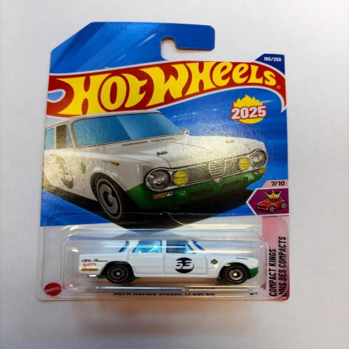 Hot Wheels - Compact Kings 195/250 Alfa Romeo Giulia Ti Super (3+) Preowned