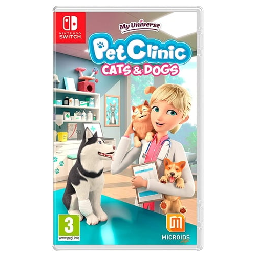 Switch - My Universe: Pet Clinic Cats & Dogs (3) Preowned