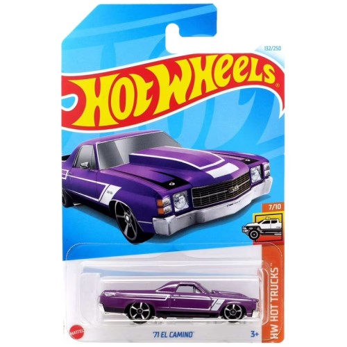 Hot Wheels - HW Hot Trucks 132/250 [2021] '71 El Camino (3+) Preowned