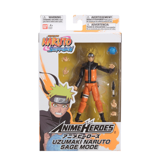 Bandai - Naruto Shippuden - Uzumaki Naruto Preowned