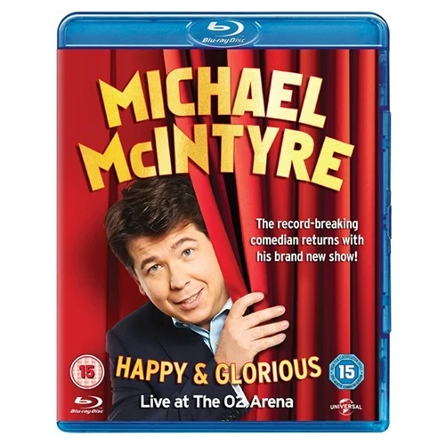 Blu-Ray - Michael McIntyre Happy & Glorious (15) - Preowned