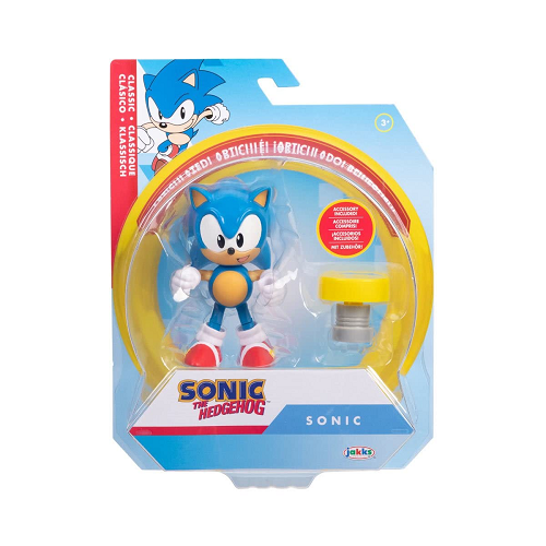Jakks Pacific - Sonic The Hedgehog: Classic Sonic Figure Preowned