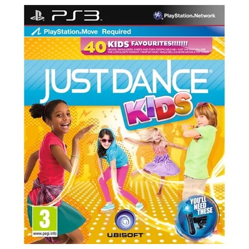 PS3 - Just Dance Kids (3) Preowned