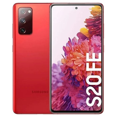 Samsung Galaxy S20FE 128GB Dual Sim Unlocked Cloud Red Grade C Preowned