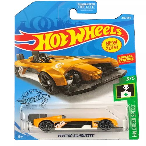 Hot Wheels HW Green Speed - Electro Silhouette 2019 216/250 (3+) Preowned