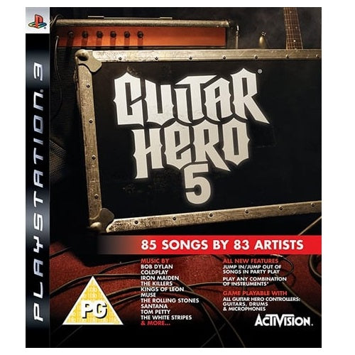 PS3 - Guitar Hero 5 (PG) Preowned