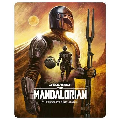 4K Blu-Ray - The Mandalorian Season 1 (12) 4K UHD Limited Ed. Steelbook Preowned