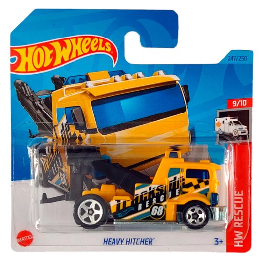 Hot-Wheels - Heavy Hitcher Rescue Yellow Grade B Preowned