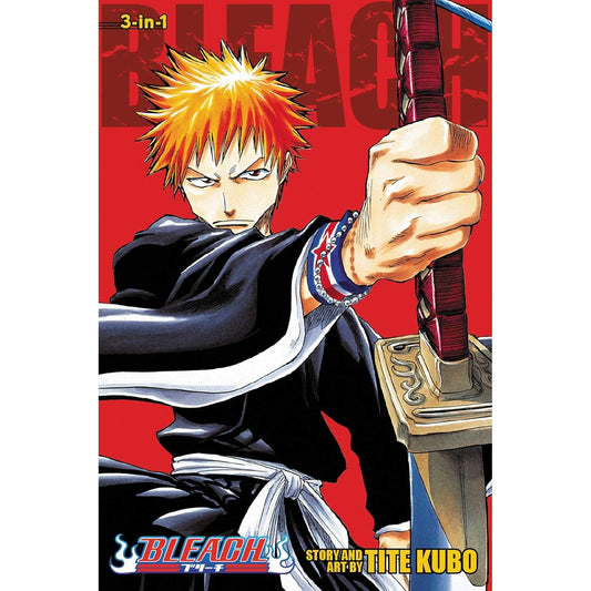 Manga - Bleach 3-1 Volumes 1-3 [Tite Kubo] (16+) Preowned