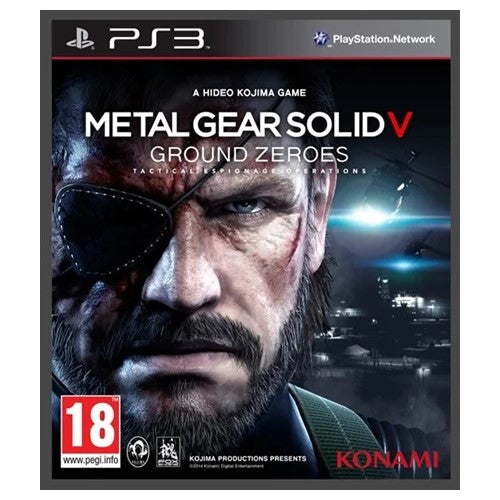 PS3 - Metal Gear Solid V Ground Zeroes (18) Preowned