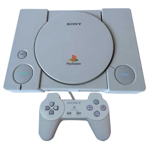 Playstation One Console Grey Digital Controller Unboxed Preowned