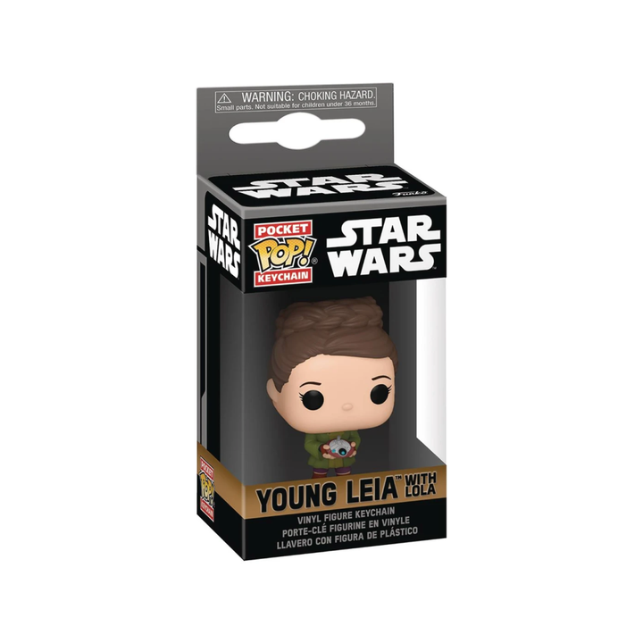 Pocket Pop! - Young Leia With Lola Keychain Preowned
