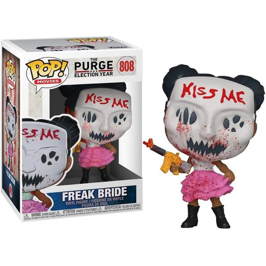 Funko Pop! - The Purge Election Year [808] Freak Bride (3) Preowned