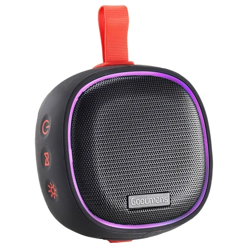 Goodmans Aqua Sound Shower & Outdoor LED Bluetooth Speaker Grade B Preowned