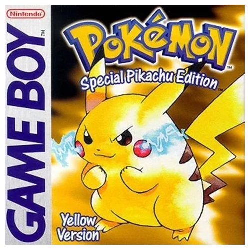 Game Boy - Pokemon: Yellow Version: Special Pikachu Edition With Manual Boxed Preowned